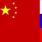 US, China, Russia flags