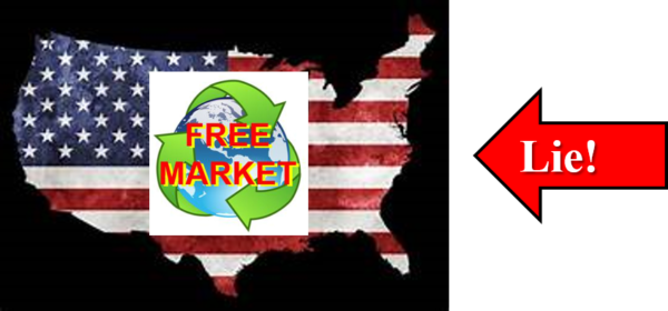 American “free market” is a lie!
