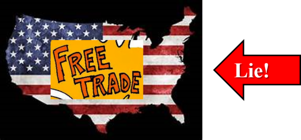 American “free trade” is a lie!