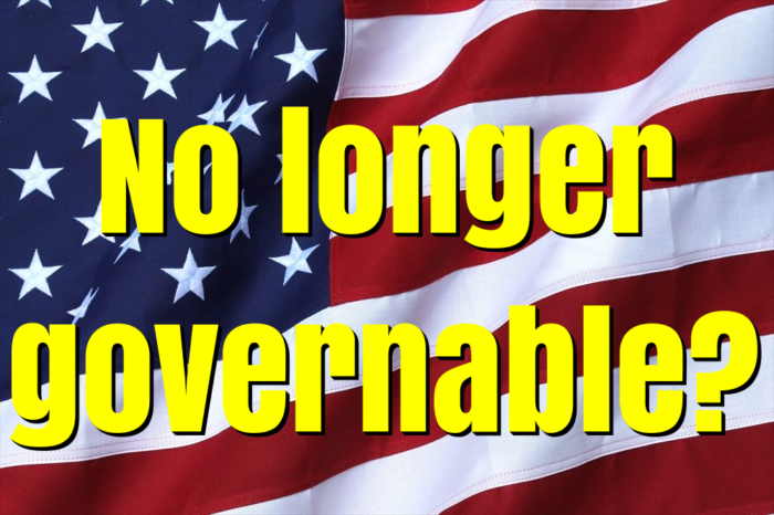 Is America no longer governable?