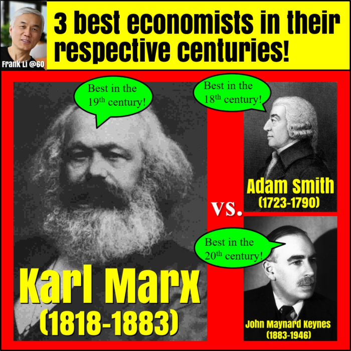 Top three economists ever?