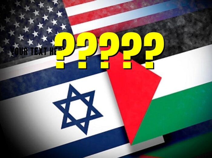 America between Israel and Palestine?