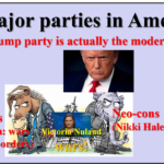 Three major political parties in America