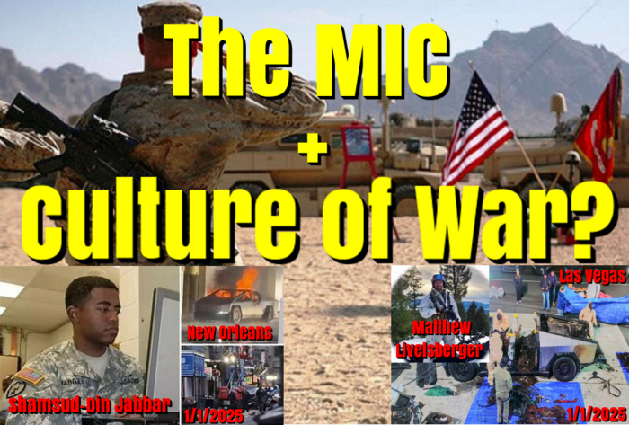 America: the evil MIC and the ugly culture of war